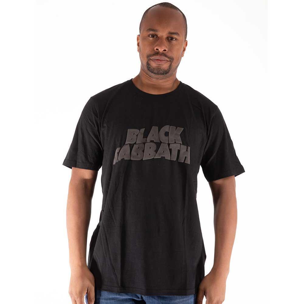 Black Sabbath Unisex Hi_Build T Shirt Wavy Logo